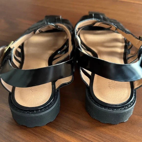 Madewell Cari Fisherman Lugsole Sandal Sz 10 - Picture 7 of 10